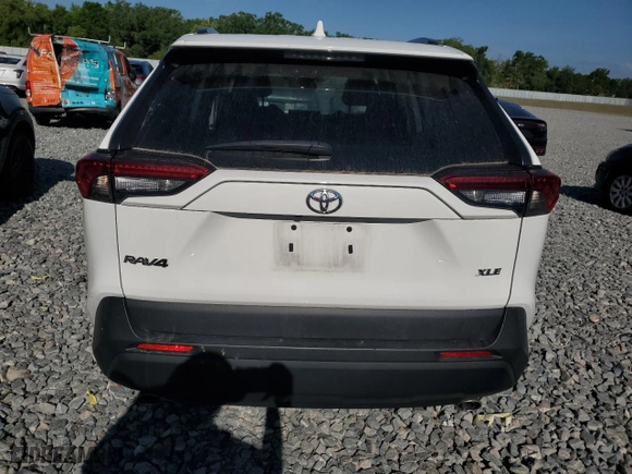 2022 Toyota RAV4 XLE with VIN 2T3W1RFV9NW215670, listed as a Copart auction lot 50312135 with 52,808 mi miles and Salvage Title. Bid and sale history available at carsss.com. Image 6.