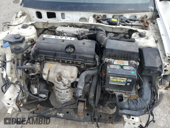 2009 Kia Rio LX with VIN KNADE223996526222, listed as a Copart auction lot 69976484 with 318,702 mi miles and Salvage Title. Bid and sale history available at DreamBid. Image 11.