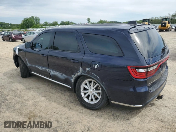 2014 Dodge Durango SXT z VIN 1C4RDJAG2EC971178, wystawiony jako Copart lot #58758515 z przebiegiem 197 533 mil mil oraz Nie do naprawy • Non repairable. Historia ofert i sprzedaży dostępna na DreamBid. Obrazek 2.