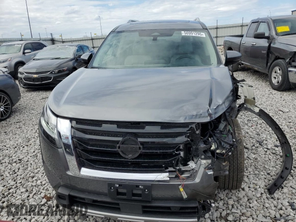 2023 Nissan Pathfinder SL with VIN 5N1DR3CD4PC248943, listed as a Copart auction lot 50991295 with 17,160 mi miles and Salvage title. Bid and sale history available at DreamBid. Image 5.