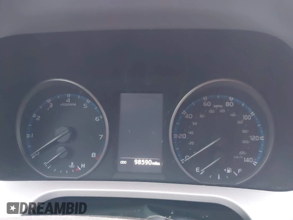 2018 Toyota RAV4 LE with VIN 2T3BFREV9JW724606, listed as a IAAI auction lot 41862028 with 98,590 mi miles. Bid and sale history available at carsss.com. Image 7.