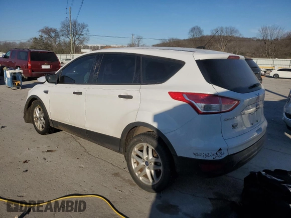 2016 Ford Escape S with VIN 1FMCU0F72GUB14926, listed as a Copart auction lot 46843265 with 0 mi miles and Salvage Title. Bid and sale history available at carsss.com. Image 2.