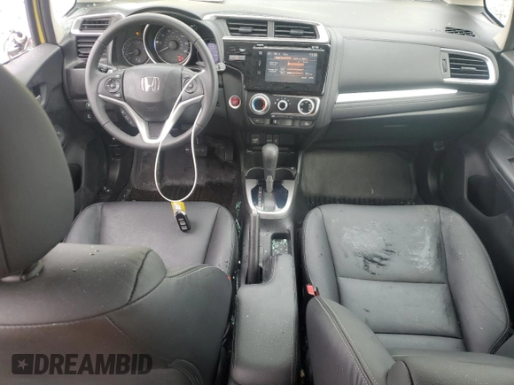 2016 Honda Fit EX-L with VIN 3HGGK5H80GM705311, listed as a Copart auction lot 45185035 with 26,457 mi miles and Salvage title. Bid and sale history available at DreamBid. Image 8.