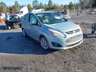 2013 Ford C-Max Energi SEL with VIN 1FADP5CU3DL551347, listed as a IAAI auction lot 41646652 with 180,214 mi miles. Bid and sale history available at carsss.com. Image 1.