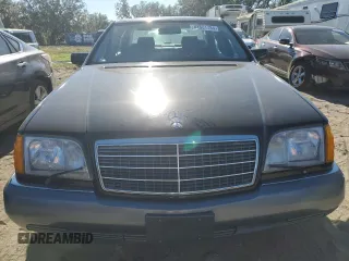 1994 Mercedes-Benz S with VIN WDBGA51EXRA151386, listed as a Copart auction lot 81561754 with 43,224 mi miles and Clean Title. Bid and sale history available at DreamBid. Image 5.