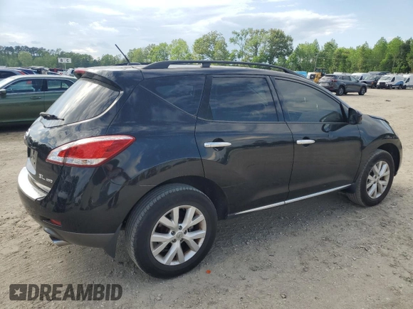 2014 Nissan Murano S with VIN JN8AZ1MW5EW509203, listed as a Copart auction lot 54307775 with 102,262 mi miles and Clean Title. Bid and sale history available at DreamBid. Image 3.