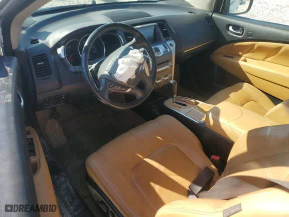 2011 Nissan Murano CrossCabriolet with VIN JN8AZ1FY7BW002040, listed as a Copart auction lot 46051025 with 113,052 mi miles and Salvage Title. Bid and sale history available at carsss.com. Image 8.