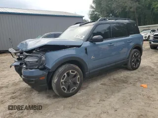 2024 Ford Bronco Sport Outer Banks z VIN 3FMCR9C62RRE27843, wystawiony jako Copart lot #56137785 z przebiegiem 10 723 mil mil oraz Nie do naprawy • Non repairable. Historia ofert i sprzedaży dostępna na DreamBid. Obrazek 1.