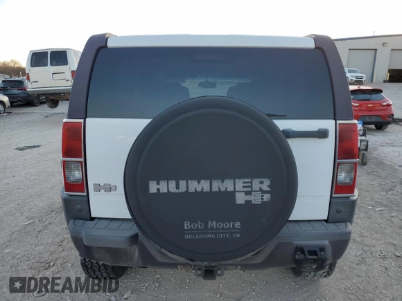 2006 Hummer H3 with VIN 5GTDN136768100835, listed as a Copart auction lot 82793494 with 177,252 mi miles and Salvage Title. Bid and sale history available at DreamBid. Image 6.