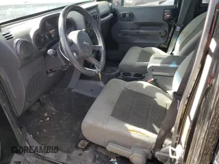 2008 Jeep Wrangler Unlimited X with VIN 1J4GB39118L505846, listed as a Copart auction lot 64015204 with 196,061 mi miles and Salvage Title. Bid and sale history available at DreamBid. Image 7.
