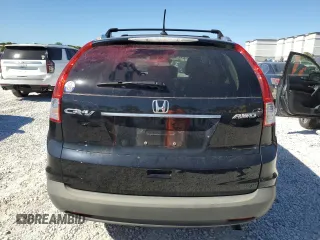 2012 Honda CR-V EX-L with VIN 2HKRM4H71CH631996, listed as a Copart auction lot 49314095 with 160,782 mi miles and Salvage Title. Bid and sale history available at carsss.com. Image 6.