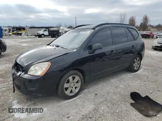 2008 Kia Rondo LX with VIN KNAFG525587165070, listed as a Copart auction lot 82879854 with 183,913 mi miles and Salvage Title. Bid and sale history available at carsss.com. Image 1.