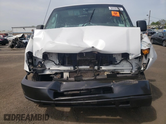 2014 Ford Econoline Cargo Commercial with VIN 1FTNE1EW3EDA66746, listed as a Copart auction lot 56550355 with 176,493 mi miles and Salvage title. Bid and sale history available at DreamBid. Image 5.