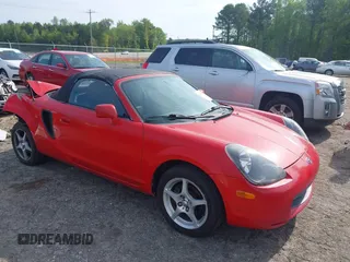 2000 Toyota MR2 z VIN JTDFR3208Y0018594, wystawiony jako IAAI lot #41976976 z przebiegiem 272 889 mil mil oraz . Historia ofert i sprzedaży dostępna na DreamBid. Obrazek 1.
