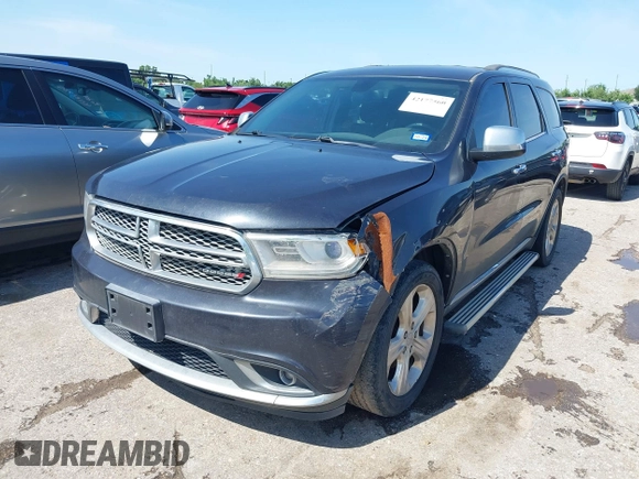 2014 Dodge Durango SXT with VIN 1C4RDHAG3EC594529, listed as a IAAI auction lot 42177560 with 194,036 mi miles and . Bid and sale history available at carsss.com. Image 17.