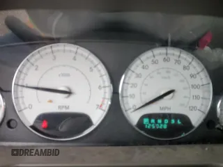 2005 Chrysler Sebring Limited with VIN 1C3EL65R25N662006, listed as a Copart auction lot 48552255 with 125,728 mi miles and Salvage Title. Bid and sale history available at DreamBid. Image 9.
