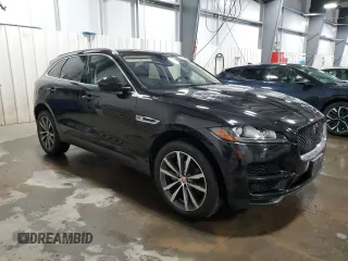 2019 Jaguar F-Pace 25t Prestige with VIN SADCK2FX0KA352021, listed as a Copart auction lot 50015475 with 69,786 mi miles and Salvage Title. Bid and sale history available at DreamBid. Image 4.