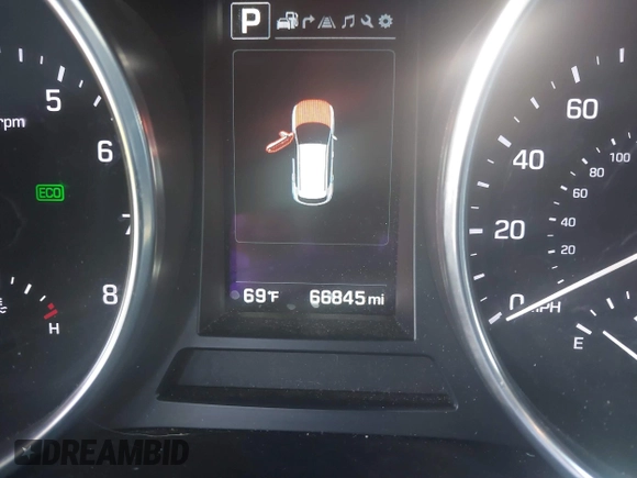 2018 Hyundai Santa Fe Ultimate with VIN 5XYZW4LA6JG549294, listed as a IAAI auction lot 41890014 with 66,845 mi miles and . Bid and sale history available at DreamBid. Image 15.