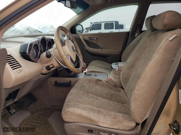 2007 Nissan Murano S with VIN JN8AZ08W77W607799, listed as a Copart auction lot 42759085 with 150,941 mi miles and Salvage Title. Bid and sale history available at carsss.com. Image 7.