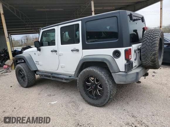 2018 Jeep Wrangler JK Unlimited Sport S with VIN 1C4BJWDG4JL850519, listed as a Copart auction lot 84434304 with 91,104 mi miles and Clean Title. Bid and sale history available at carsss.com. Image 2.