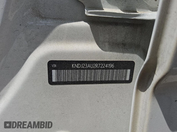 2024 Kia Soul S with VIN KNDJ23AU2R7224196, listed as a Copart auction lot 53608985 with 93,676 mi miles and Clean title. Bid and sale history available at DreamBid. Image 13.