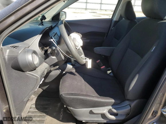 2024 Nissan Kicks S with VIN 3N1CP5BV2RL490717, listed as a Copart auction lot 48554895 with 47,823 mi miles and Salvage Title. Bid and sale history available at carsss.com. Image 7.