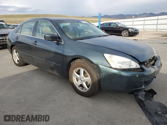 2005 Honda Accord EX with VIN 1HGCM56755A027653, listed as a Copart auction lot 51790915 with 58,935 mi miles and Salvage Title. Bid and sale history available at DreamBid. Image 4.