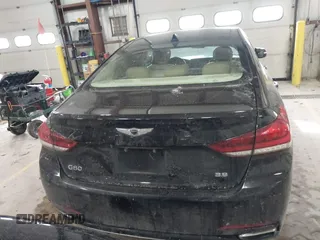 2018 Genesis G80 3.8L with VIN KMHGN4JE4JU232110, listed as a IAAI auction lot 41425938 with 108,170 mi miles. Bid and sale history available at carsss.com. Image 16.