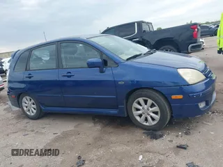 2005 Suzuki Aerio SX with VIN JS2RC61H555303720, listed as a IAAI auction lot 41911707 with 138,286 mi miles and . Bid and sale history available at DreamBid. Image 13.