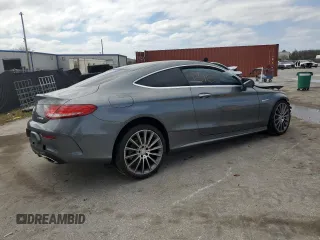 2017 Mercedes-Benz C 300 with VIN WDDWJ4JB3HF331586, listed as a Copart auction lot 46244895 with 63,792 mi miles and Salvage Title. Bid and sale history available at carsss.com. Image 3.