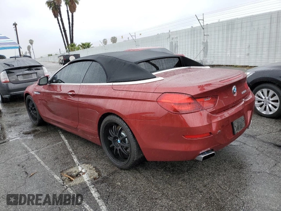 2012 BMW 6 Series 650i z VIN WBALZ3C58CDL70716, wystawiony jako Copart lot #43794155 z przebiegiem 69 745 mil mil oraz Szkoda całkowita • Salvage title. Historia ofert i sprzedaży dostępna na DreamBid. Obrazek 2.