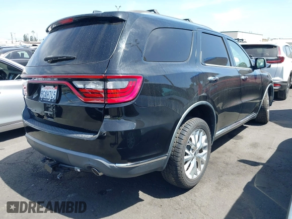 2017 Dodge Durango SXT with VIN 1C4RDHAG4HC651065, listed as a IAAI auction lot 42269638 with 84,912 mi miles and . Bid and sale history available at DreamBid. Image 4.