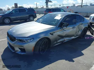 2020 BMW M5 Competition with VIN WBSJF0C05LB448878, listed as a IAAI auction lot 41796245 with 62,856 mi miles. Bid and sale history available at carsss.com. Image 16.
