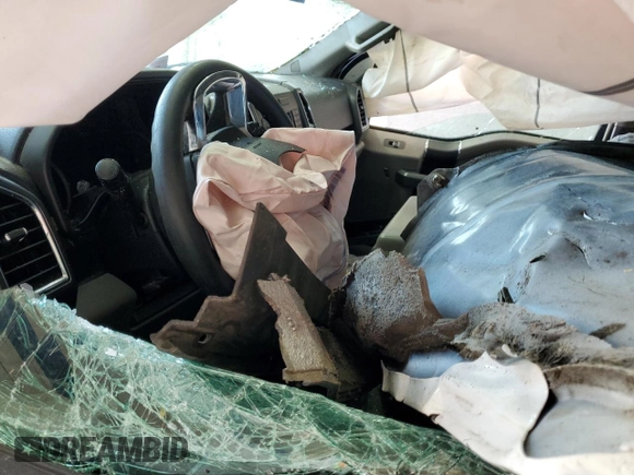 2016 Ford F-150 XLT with VIN 1FTEW1E89GFC59392, listed as a Copart auction lot 57724375 with Not provided miles and Salvage title. Bid and sale history available at DreamBid. Image 7.