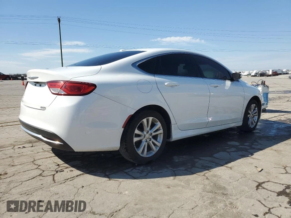 2015 Chrysler 200 Limited with VIN 1C3CCCAB8FN725688, listed as a Copart auction lot 50895415 with 163,474 mi miles and Salvage Title. Bid and sale history available at DreamBid. Image 3.