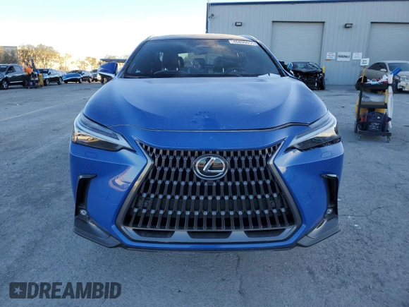 2024 Lexus NX with VIN JTJHKCEZ1R2024067, listed as a Copart auction lot 46890655 with 5,671 mi miles and Salvage Title. Bid and sale history available at carsss.com. Image 5.