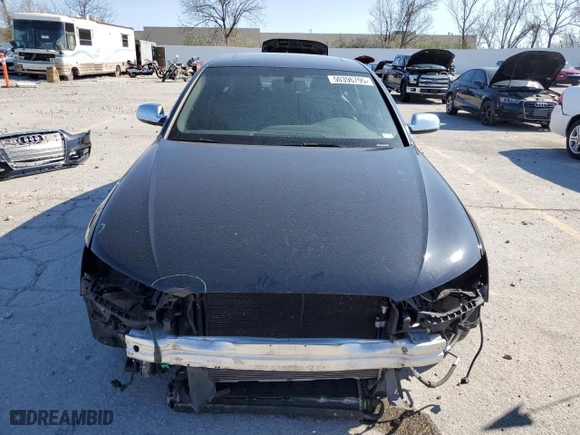 2013 Audi S4 Premium Plus with VIN WAUBGAFL6DA235575, listed as a Copart auction lot 50396795 with 103,300 mi miles and Salvage Title. Bid and sale history available at carsss.com. Image 5.