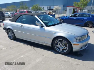 2004 BMW 3 Series 330Ci with VIN WBABW53444PL40734, listed as a IAAI auction lot 41945832 with 158,603 mi miles. Bid and sale history available at carsss.com. Image 1.