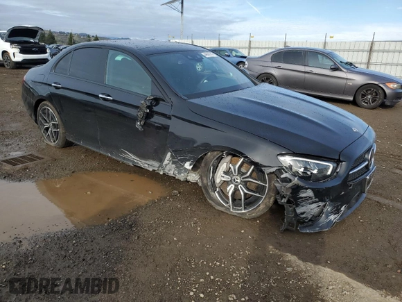 2022 Mercedes-Benz E-Class E 350 with VIN W1KZF8DB5NB090117, listed as a Copart auction lot 44646145 with 15,919 mi miles and Salvage Title. Bid and sale history available at carsss.com. Image 4.