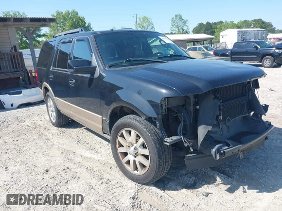 2012 Ford Expedition XLT with VIN 1FMJU1H55CEF46889, listed as a IAAI auction lot 41997611 with 144,833 mi miles and . Bid and sale history available at DreamBid. Image 1.