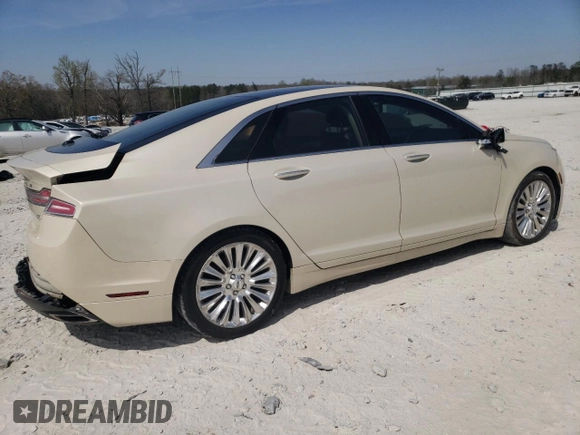 2015 Lincoln MKZ with VIN 3LN6L2JK9FR616667, listed as a Copart auction lot 60702115 with 120,103 mi miles and Non repairable. Bid and sale history available at DreamBid. Image 3.