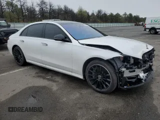 2024 Mercedes-Benz S 580 с VIN W1K6G7GB9RA306312, выставлен на аукционе Copart как лот 55761695 с пробегом 5 461 миль миль и Списание • Salvage title. История ставок и продаж доступна на DreamBid. Изображение 4.
