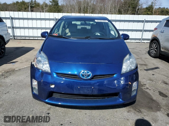 2011 Toyota Prius I with VIN JTDKN3DU8B5308788, listed as a Copart auction lot 48384465 with 85,544 mi miles and Salvage Title. Bid and sale history available at DreamBid. Image 5.