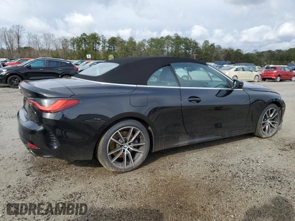 2024 BMW 4 Series 430i xDrive with VIN WBA43AT08RCN29375, listed as a Copart auction lot 48064245 with 0 mi miles and Clean Title. Bid and sale history available at carsss.com. Image 3.