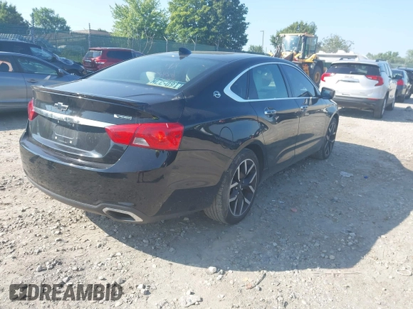 2017 Chevrolet Impala Premier with VIN 2G1145S38H9183736, listed as a IAAI auction lot 42676120 with 72,363 mi miles and . Bid and sale history available at DreamBid. Image 4.