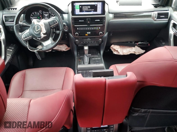 2023 Lexus GX 460 Premium with VIN JTJAM7BX3P5372275, listed as a Copart auction lot 64308925 with 31,735 mi miles and Salvage title. Bid and sale history available at DreamBid. Image 8.