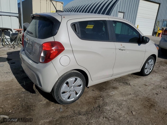 2018 Chevrolet Spark LS with VIN KL8CB6SA6JC471868, listed as a Copart auction lot 85151514 with 68,882 mi miles and Salvage Title. Bid and sale history available at carsss.com. Image 3.