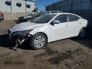 2021 Nissan Sentra S with VIN 3N1AB8BVXMY227149, listed as a Copart auction lot 89309815 with 82,969 mi miles and Salvage Title. Bid and sale history available at DreamBid. Image 1.