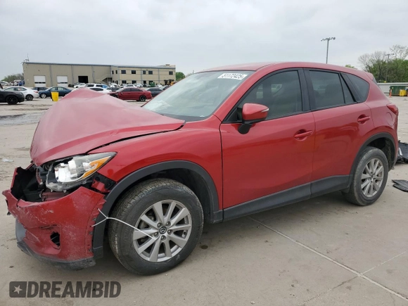 2016 Mazda CX-5 Sport with VIN JM3KE2BY5G0811819, listed as a Copart auction lot 51172425 with 131,644 mi miles and Salvage Title. Bid and sale history available at carsss.com. Image 1.