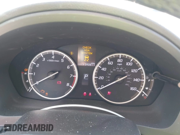 2017 Acura ILX with VIN 19UDE2F32HA002193, listed as a IAAI auction lot 41705093 with 92,811 mi miles. Bid and sale history available at carsss.com. Image 7.